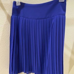 Loft Pleated Midi Skirt